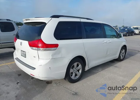 2012 Toyota Sienna Le V6 8 Passenger from USA, damaged, VIN 5TDKK3DC8CS266344